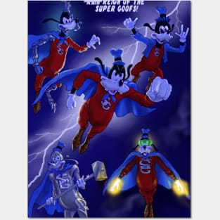 Super Goof celebrating the classic Reign of the Supermen Posters and Art